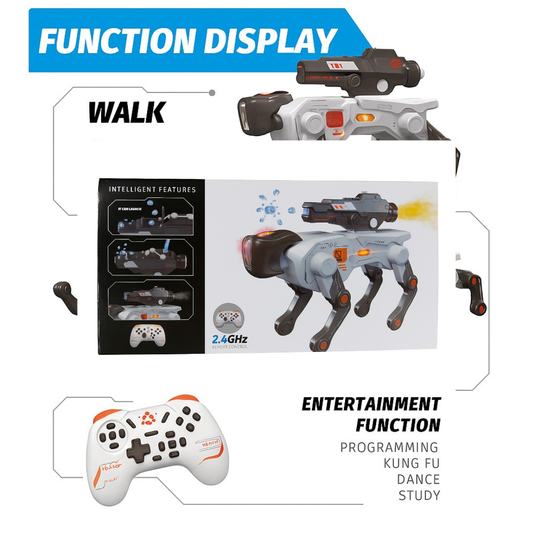 AI Intelligent Mechanical Dog – 2.4GHz Remote Control Robot